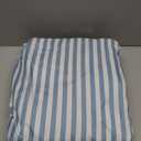 Queen Size 4 Piece Sheet Set - Comfy Breathable & Cooling Bed Sheets Set - Hotel Luxury Bedding for Women, Men, Kids, Teens, Boys & Girls - Deep Pockets, Soft, Wrinkle Free - Oeko-Tex - Blue Stripes 2