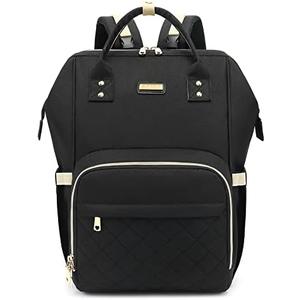 Diaper Bag Backpack, Diaper Bags for Baby Girls Boys, Baby Bags for Moms Dads, Nappy Changing Bag with Insulated Pockets, Multi-functional Waterproof Backpack with Stroller Straps-Black