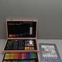 Art Supplies,156-Pack Deluxe Art Set Drawing Kit with 2 Sketch Book, Arts and Crafts, Art Supplies for Girls Ages 6-8 9-12 13 14 Year Old Girl, Cool Birthday Gifts