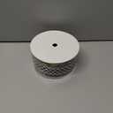 2.5 Inch Brown Velvet Wired Ribbon 10 Yards Black and White Plaid Metallic Crushed Velvet Christmas Ribbon for Gift Wrapping Christmas Tree Decoration Crafts Wreaths (Brown, 2.5"-10 Yard)