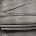 Natural Birch 90 Inch Long Extra Wide Linen Blackout Curtains for Large Windows,Back Tab Pleaetd Drapes with Hooks Track System Curtain Panels Room Divider Curtains for Patio Sliding Door 70 x 90