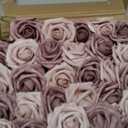 MACTING Artificial Flower Roses Real Touch Fake Flowers with Stem 30PCS Foam Roses for DIY Wedding Bouquet Table Centerpieces Party Holiday Home Spring Valentines Day Decorations(Warm Taupe Nude)