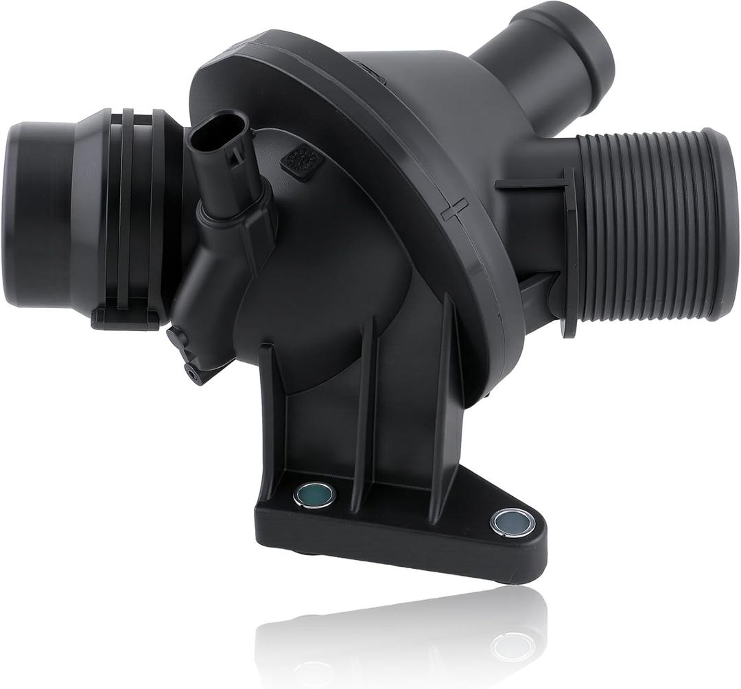Engine Coolant Thermostat Housing Assembly with Temp Sensor for BMW 228i 320i 328i 428i 528i X1 X3 X4 X5 Z4 2.0L Replace 11538635689 11537633476 11537633477 11537588257 11538648791