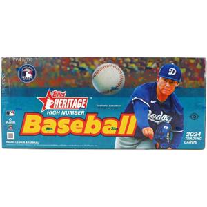2024 Topps Heritage Baseball Hobby Box: High Number Edition