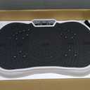 Bigzzia Vibration Plate Exercise Machine 10 Modes Whole Body Workout Vibration Fitness Platform w/ Loop Bands Jump Rope Bluetooth Speaker Home Training Equipment for Weight Loss & Toning