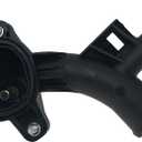 Engine Coolant Thermostat Housing Assembly Fits 2011-2016 Chevy Cruze 2012-2020 Chevy Sonic 2013-2020 Chevy Trax 2013-2019 Buick Encore Replace 25193922 55565334