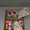 28 PCS Birthday Party Hats Set with Confetti Poppers Cannons Happy Birthday Banner Hats Glasses Blow Outs for Festive Decor