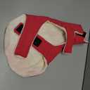 Malier Dog Winter Coat, Large, Red - Windproof, Extra Warm, Reflective Clothes for Small Medium Large Dogs and Puppy