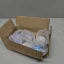 6Pcs Decorative Ball Set - 6cm/2.4inch Mosaic Glass Orbs Centerpiece Balls Decoration for Tables, Wedding Party (Mixed Color)