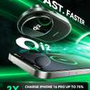Qi2 3 in 1 Wireless Charging Station,JOYROOM 15W Fast Wireless Charger Stand for iPhone 16/15/14/13, Apple Watch, AirPods, Magnetic Foldable for MagSafe Charger for Multiple Devices (with 30w Adapter)