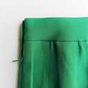 TONCHENGSD Women's High Waist Pleated Mini Skirt Skater Tennis Skirt (Green, XL)
