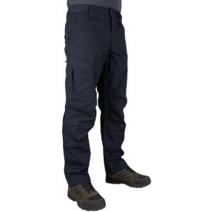 LAPG Men's Atlas Stretch Tactical Cargo Pants, Durable & Lightweight Ripstop Work Pants, Outdoor Hiking Pants for Men, Navy,  44 x 32