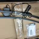 75" RGBW Corner Floor Lamp, Dimmable Arc Lamp with Remote & Foot Control