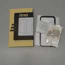 Mothca 2 Pack Matte Glass Screen Protector for iPhone 14 Pro [6.1 inch] with 2 Pack Camera Lens Protector, Anti-Glare & Anti-Fingerprint Tempered Glass Film, Case Friendly Bubble Free Smooth as Silk