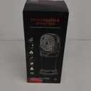 Portable Misting Fan with 30000mAh Battery, 2L Water Tank, Remote Control, RGB Light  4 Wind Speeds, 4 Spray Modes (Continuous/3S/5S/7S), 120 Adjustable, Ideal for Camping, Patio & BBQ