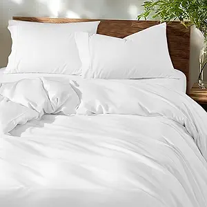 Duvet Cover Blanket White Queen/Full 100% Egyptian Cotton