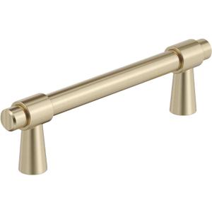 Amerock BP36858BBZ | Destine 3-3/4 inch (96mm) Center-to-Center Golden Champagne Cabinet Pull | Kitchen Cabinet Hardware | Furniture Hardware | Drawer Handle