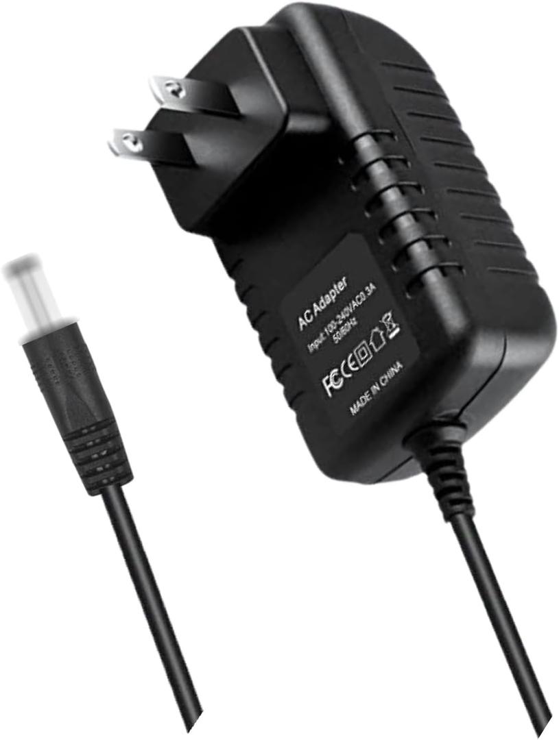 15V AC/DC Adapter Compatible with GOOLOO GP37 G37 Plus GP180 GP200 GP120 G200 GE1200 GPower120 400A 600A 700A 800A 1000A 1200A Peak Portable Car Jump Starter Phone Power Bank Battery Charger