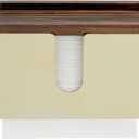 MyGift Gold Paper Towel Holder - Wall Mounted Paper Towel Dispenser & Bathroom Napkin Holder