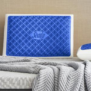Sealy SealyChill Gel Memory Foam Pillow, Standard (Pack of 1), Size 24" x 16"