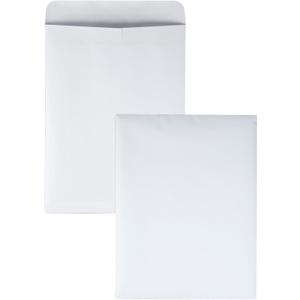 Quality Park 9 x 12 Catalog Mailing Envelopes, Redi-Seal Self Seal Envelope Closure, 28 lb White Wove Paper, 100 per Box (QUA43517)