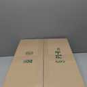 RZDEAL 2pcs Solid Brass Gold Cabinet Pulls, 12-3/5Inch Hole Centers for Kitchen Cupboard Handles Modern Drawer Dresser Pulls Bathroom Brushed Brass Cabinet Pulls Wardrobe Door Handles