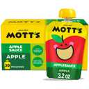 Mott's Applesauce, Made from Real Fruit, No Artificial Flavors, Good Source of Vitamin C, 3.2 oz Clear Pouches, 20 Pack (EXP 11/19/26)