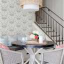 NuWallpaper by WallPops Blue Shellby Peel & Stick Wallpaper