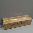 RECUTMS 12 Bundles Artificial Flowers Outdoor UV Resistant Outdoors Fake Plants Faux Plastic Flower in Bulk for Hanging Planters Outside Porch Vase Home Window Decoration(Black)