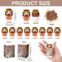 24 Sets Pocket Jesus Loves You Figures Little Positive Jesus Figures Christian Gifts Bulk with Match Storage Box, Small Religious Figurines for Sunday School Church Members, Adults Coworkers