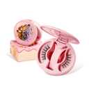 WOSADODisney Soft Magnetic Eyelashes Kit with Applicator, No.17 Ice Black Reusable Glue-free Wispy Magnetic Lashes, Cruelty-free False Lashes, Waterproof, Lightweight, Suit for Heavy Makeup (Pack of 1)