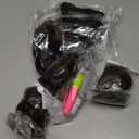 French Curly Braiding Hair,#4 Brown Synthetic Bouncy Braiding Hair 75g/Pack Crochet Hair Extensions 24Inch 8Pack French Curl Braiding Hair Extensions