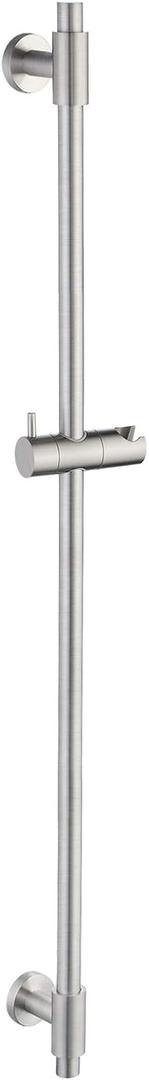 KES Bathroom Shower Slide Bar 40-Inch with Adjustable Handheld Shower Head Holder for Bathroom Wall Mounted SUS 304 Stainless Steel Brushed Finish, F209S100-BS