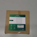 2-Pack Double Toggle Light Switch Cover Plate, Pearls Decorative Dual Switch Plate Covers, Pure White 2 Gang Metal Wall Plate, Corrosion Resistant