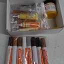 REALINN Wood Furniture Repair Kit- Set of 28 - Touch Up Markers, Fillers with Wood Putty - Repair Scratch, Cracks, Hole, Discoloration for Wooden Door, Floor, Table, Cabinet