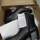 Amazon Essentials Women's Clean Heel Ankle Boots (10, Black)