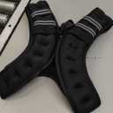 ZELUS Weighted Vest, 16lb Weight Vest with Reflective Stripe for Workout, Strength Training, Running, Fitness, Muscle Building, Weight Loss, Weightlifting (Black)