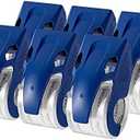 Amazon Basics Heavy Duty Packaging Tape with Dispenser for Shipping, Moving and Storing, 1.88" x 22.2 yds, 5-Pack, 4.33 x 2.64 x 2.36 in