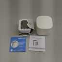 MMIZOO Wrist Blood Pressure Monitor Large LCD Display BP Machine Adjustable Cuff 5.31-7.68 inch Automatic 99x2 Sets Memory with Carrying Case for Home Use (W1681) (White)