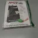 Hanging Laundry Hamper Bag, Extra Large Storage Space (30"x21"x4"), with 6 Hooks, Suitable for Dirty Clothes Storage, Wall Mounted and Door Mounted Laundry Basket