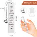 Teacher Appreciation Gifts Teacher Gifts for Women, Thank You Retirement Graduation End of Year Gift for Teacher Bookmark (0.39*5.12in, Teacher 02 Silver)