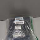 HZDHCLH Waterproof Wingback Chair Slipcovers 2 Piece,Stretch Spandex Wing Chair Covers for Living Room,Washalbe Armchair Sofa Slipovers (Black)