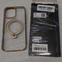 CASEKOO 360 Spin Magnetic Stand for iPhone 16 Pro Max Case Desert Titanium [Compatible with Magsafe][16FT Military Protection] Slim Polished for iPhone 16 ProMax Case with Stand 6.9'', Rose Gold