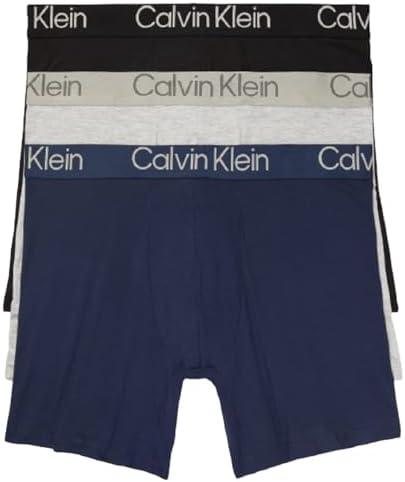 Calvin Klein Men's Ultra Soft Modern (Pack of 3) Boxer Brief M