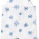 Burt's Bees Baby baby-boys Sleeveless Romper, 100% Organic Cotton, One-piece Outfit Boy Clothes for Sizes Newborn to 24 Months