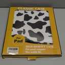 TopPerfekt Keyboard Case for iPad Pro 12.9" 6th/5th/4th/3rd Gen (2022/2021/2020/2018), Magnetically Absorbent, Auto Sleep/Wake,Support 2nd Gen Pencil Wireless Charge, with Pencil Holder - Black Cow