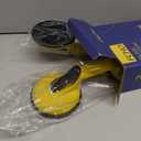 FCHO Glass Suction Cups Heavy Duty Aluminum Vacuum Plate Handle Floor Holder Hooks to Lift Large Glass/ Tile Suction Cup Lifter/ Moving Glasses/ Pad for Lifting/ Dent Puller (2 Pack)