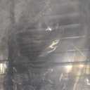 Tosnail 100 Pack 5 Oz Tall Square Clear Plastic Cups with Spoons, Bulk Party Cups with 100 Plastic Spoons for Dessert, Wedding, Birthday