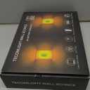 Battery Operated Wall Sconce Night Lights for Bedroom Set of 2, Wireless LED Wall Lamp with Remote & Timer, Linen Fabric Shade Cordless Indoor Wall Mounted Lighting Fixture for Living Room Bedside