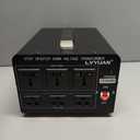 LVYUAN 3000 Watt Voltage Converter Transformer Heavy Duty Step Up/Down AC 110V/120V/220V/240V Power Converter with 3 US Outlets, 3 Universal Outlets, Resettable Circuit Breaker Protection
